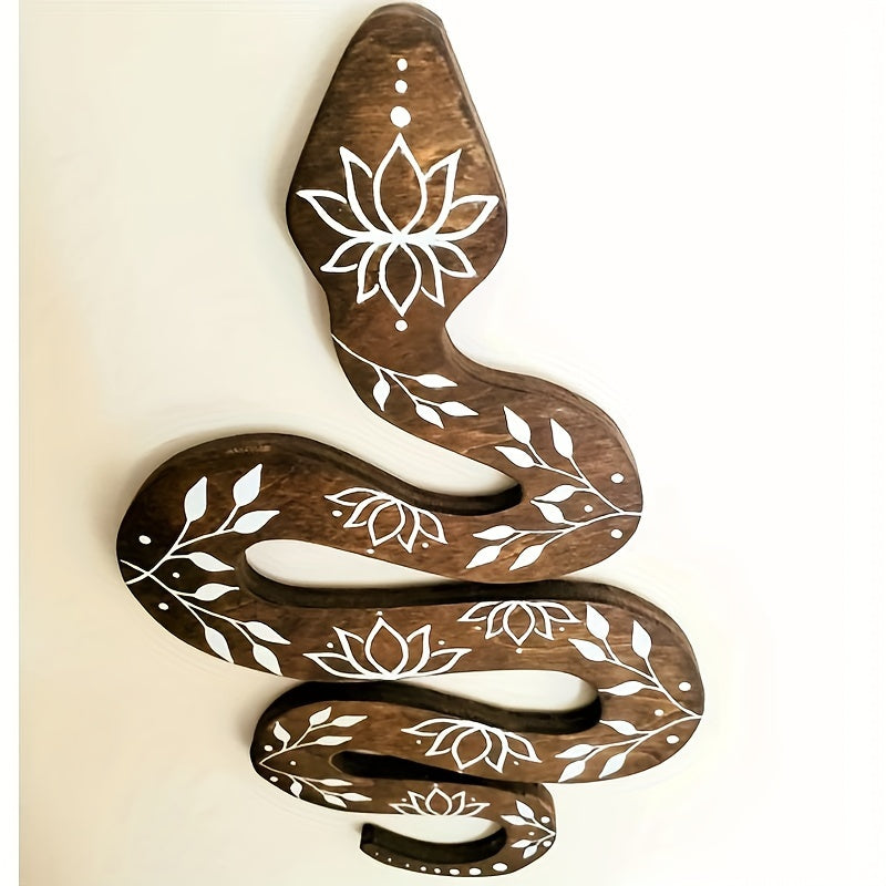 Decorazione Murale Serpente Bohemien - Per un'Atmosfera Spirituale e Artistica