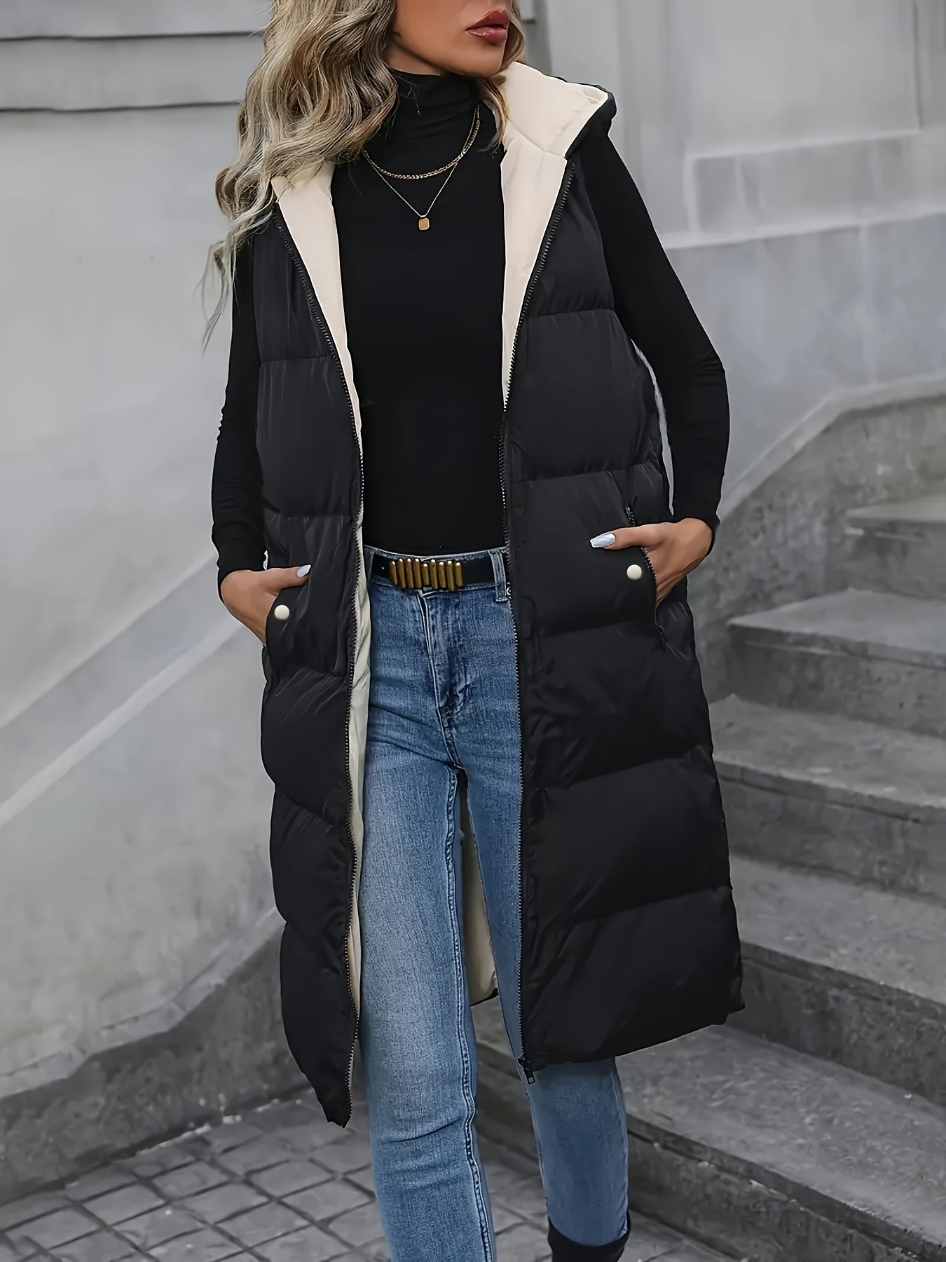 Gilet Puffy Eva - Elegante e Caldo per Donne in Autunno e Inverno