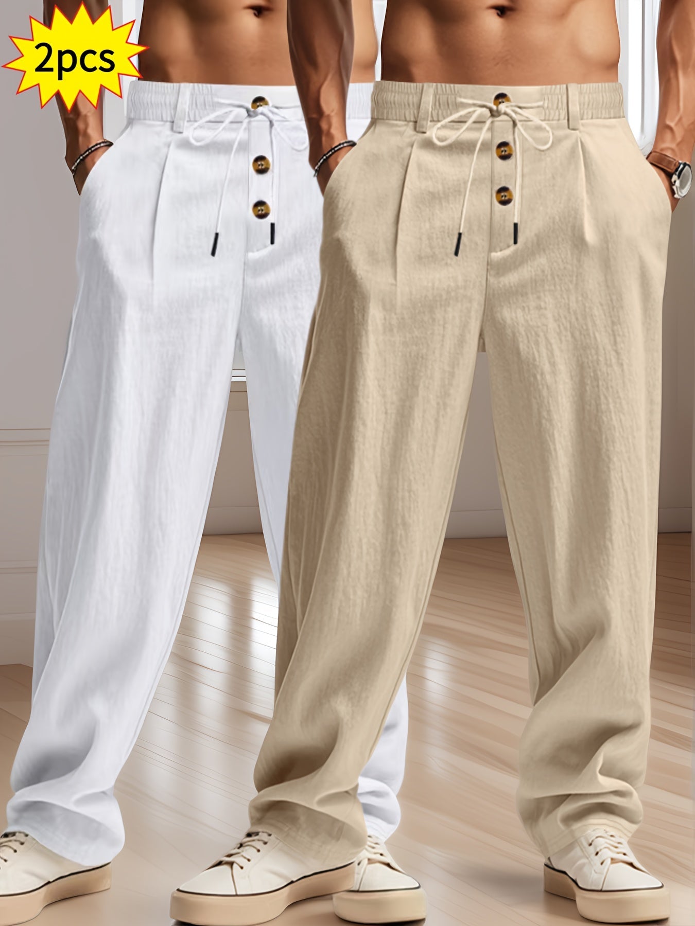 Set di Pantaloni Relaxed Luxe - Comfort e Stile Senza Compromessi