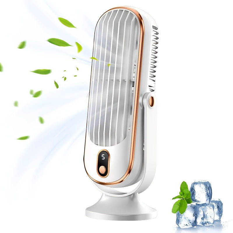 Ventilatore Portatile – Silenzioso, Potente e Flessibile per Rinfrescare