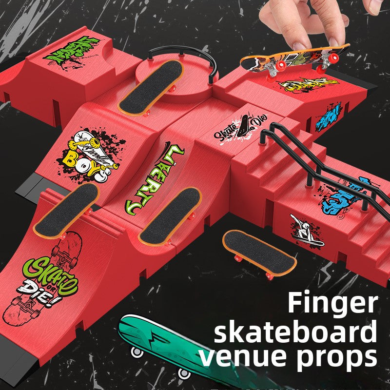 MiniRamp Finger Skatepark – Divertimento Creativo e Allenamento di Abilità