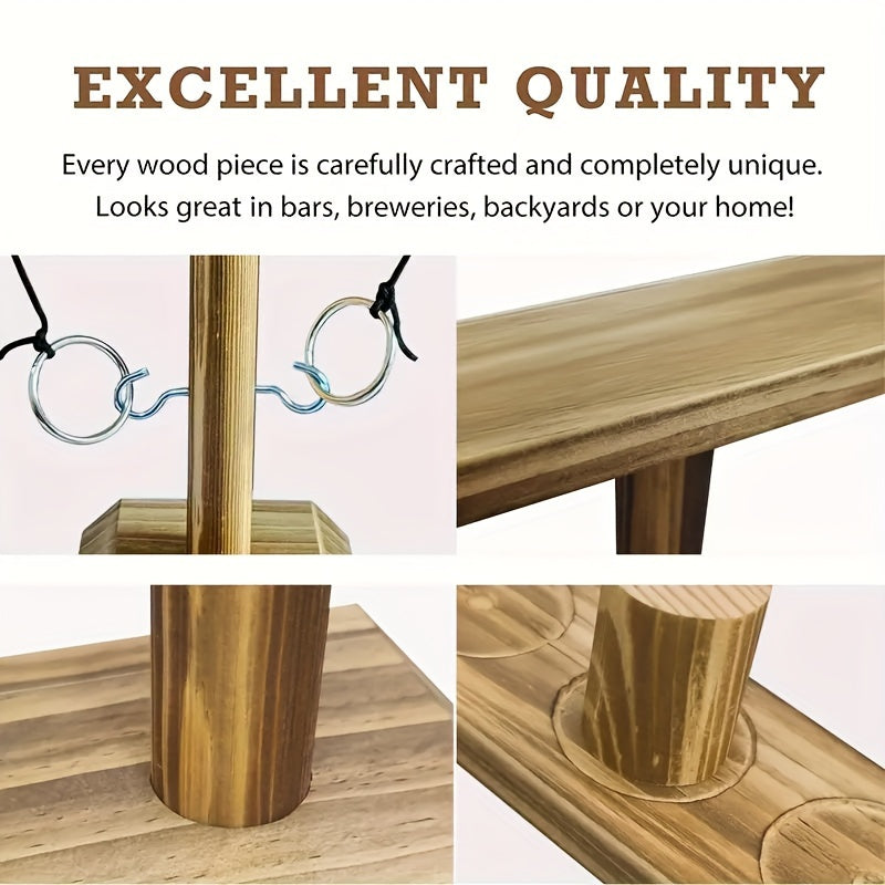 Gioco di Lancio anelli in Legno – Tradizionale e Stimolante