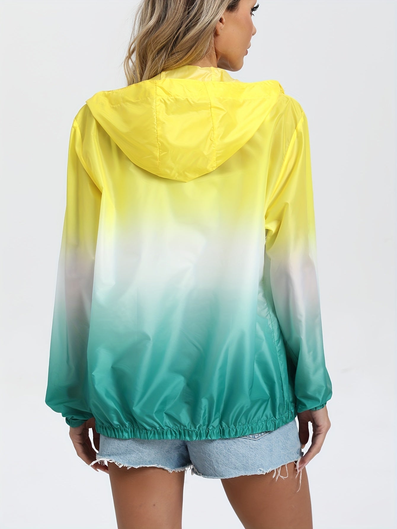 Giacca Estiva Leggera con Cappuccio per Donne – Traspirante e Protettiva per Attività all'Aperto