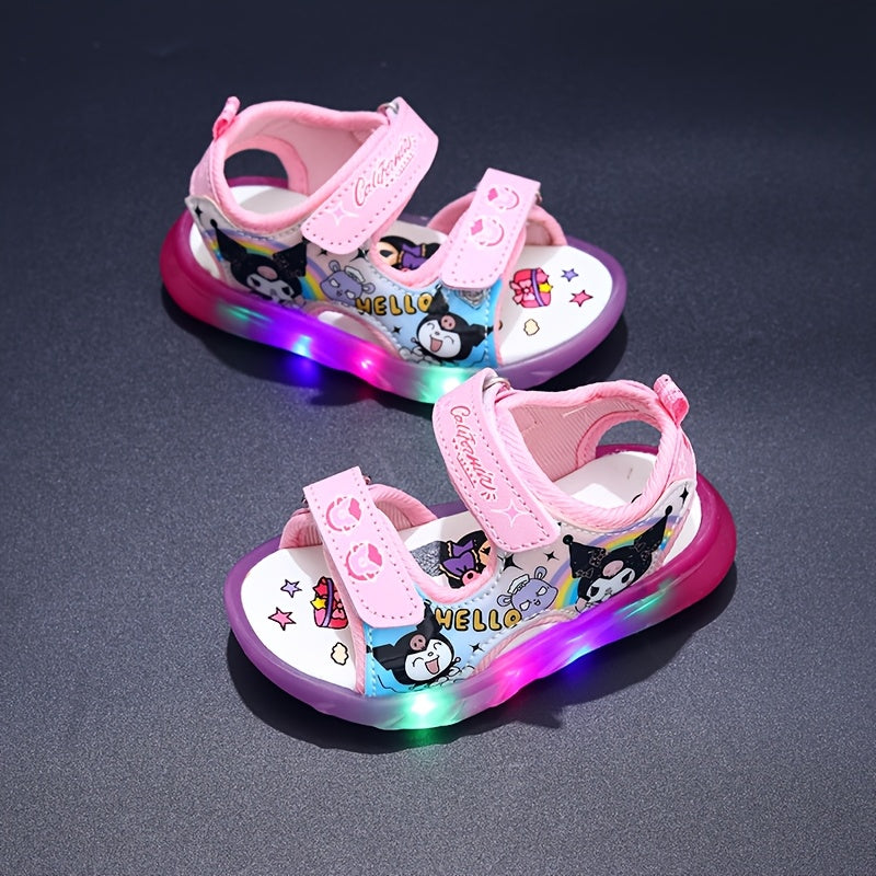 Sandali per Ragazze Sanrio con Illuminazione – Sandali Kawaii con Cartoni Animati per l'Estate