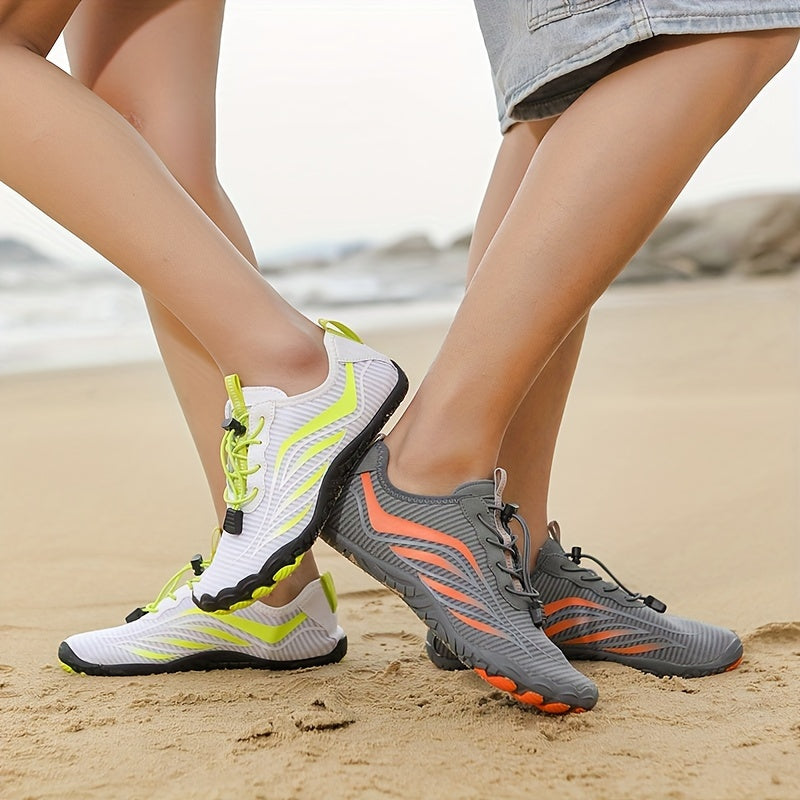 Scarpe Aqua Unisex Traspiranti e Impermeabili – Asciugatura Rapida e Antiscivolo per Avventure All'Aperto