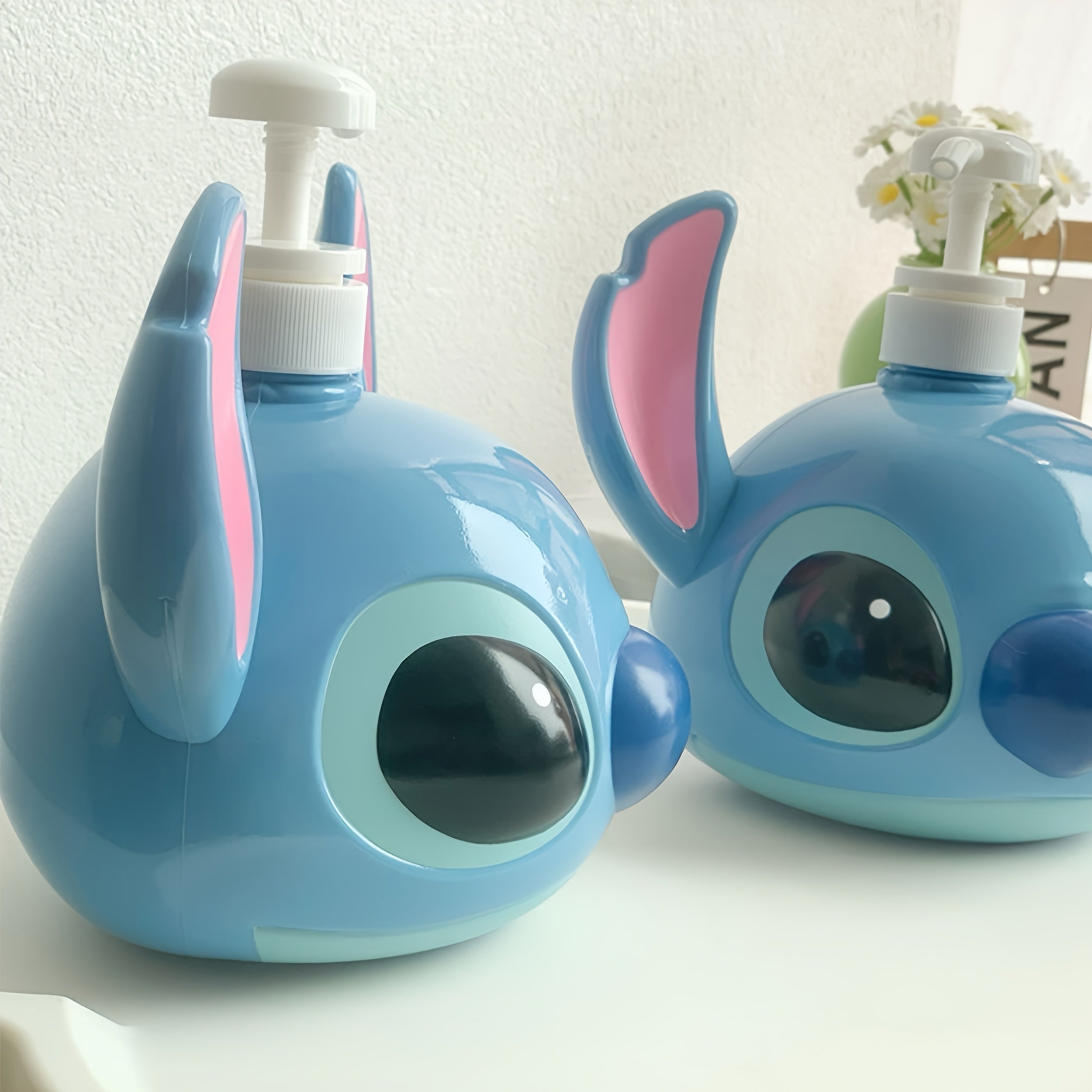 Dispenser per Shampoo in PVC Disney Stitch – Perfetto per Bagno e Cucina