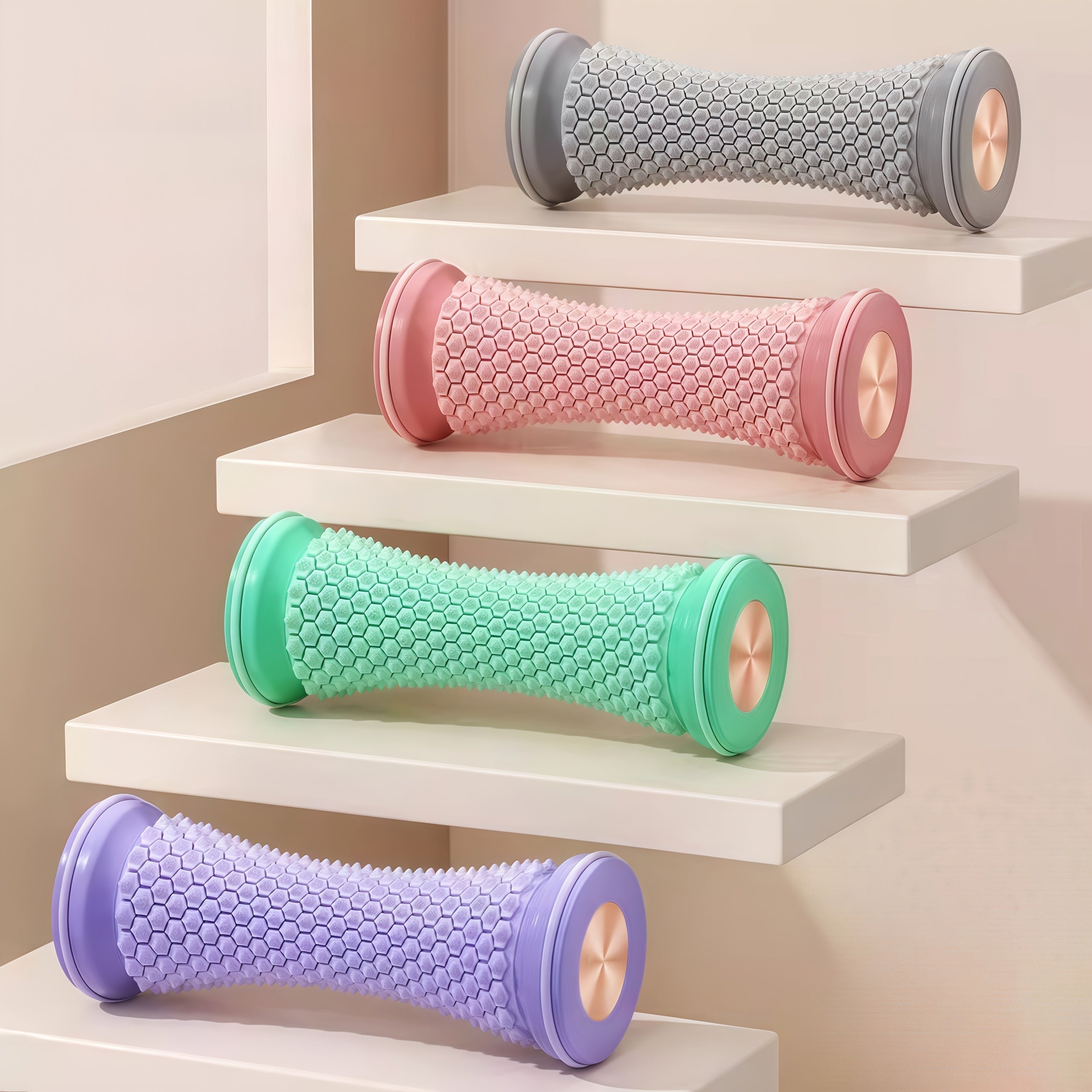 FlexiRoll Rullo Massaggiante per Piedi – Allevia la Tensione e Favorisce la Circolazione