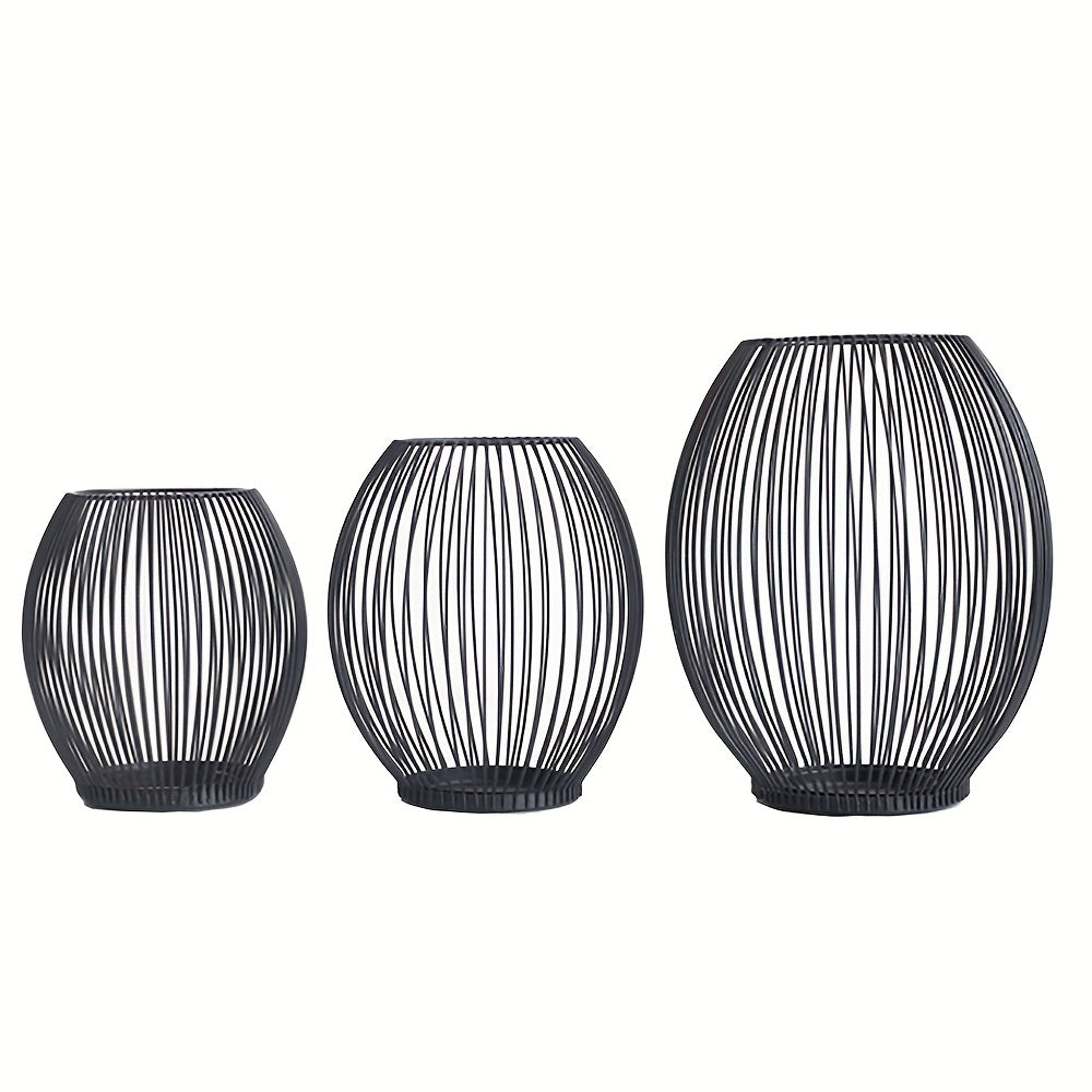 Set di Portacandele LunaGlow – Illuminazione Elegante e Atmosferica