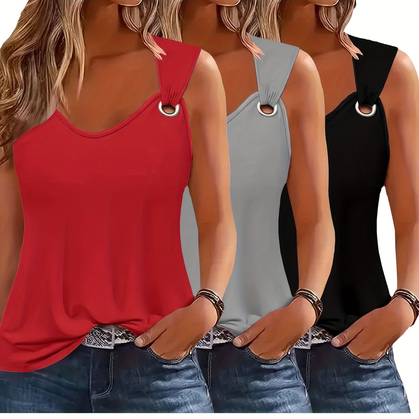 Top da donna 3-Pack – Estivo e Comodo