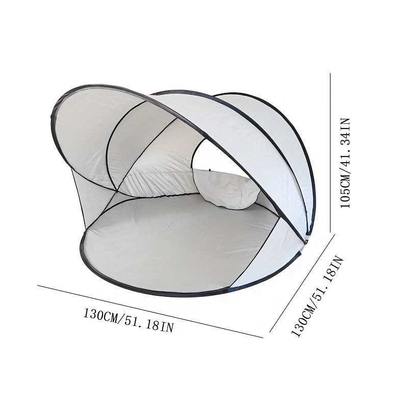 Tenda da Spiaggia Pop-Up Veloce – Facile da Montare e Protezione per Tutti