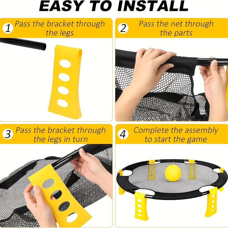 Rete Mini Volleybal Dinamica – Compatta e Adatta a Ogni Luogo di Gioco