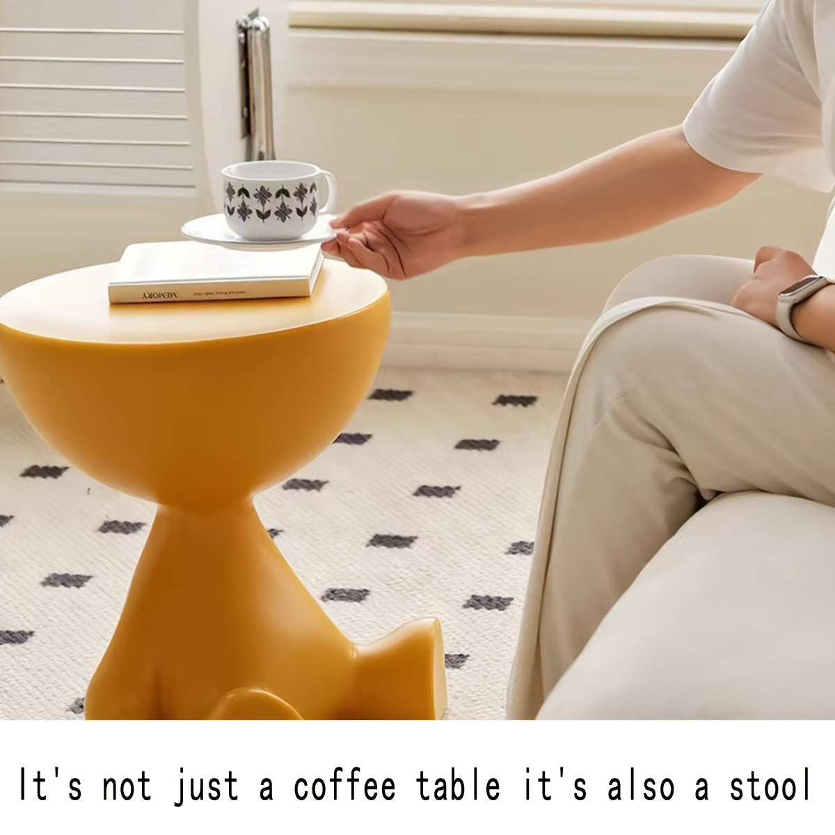 Comodino Creativo a Forma di Orso – Moderno e Multifunzionale per Ogni Stanza