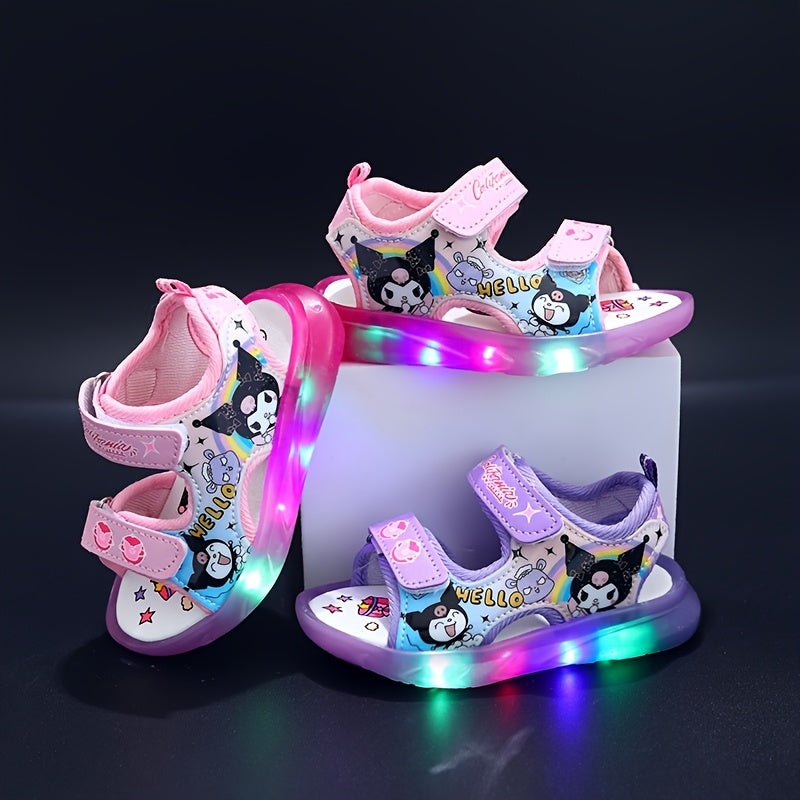 Sandali per Ragazze Sanrio con Illuminazione – Sandali Kawaii con Cartoni Animati per l'Estate