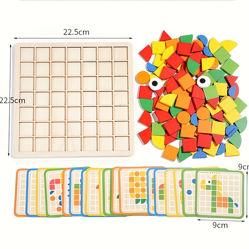 Avventura Creativa con Puzzle - Giocattolo Educativo per Bambini