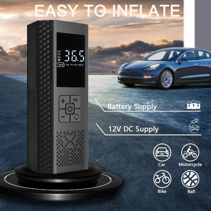 AirSmart Pompa per Pneumatici Portatile – Compatta ed Efficiente