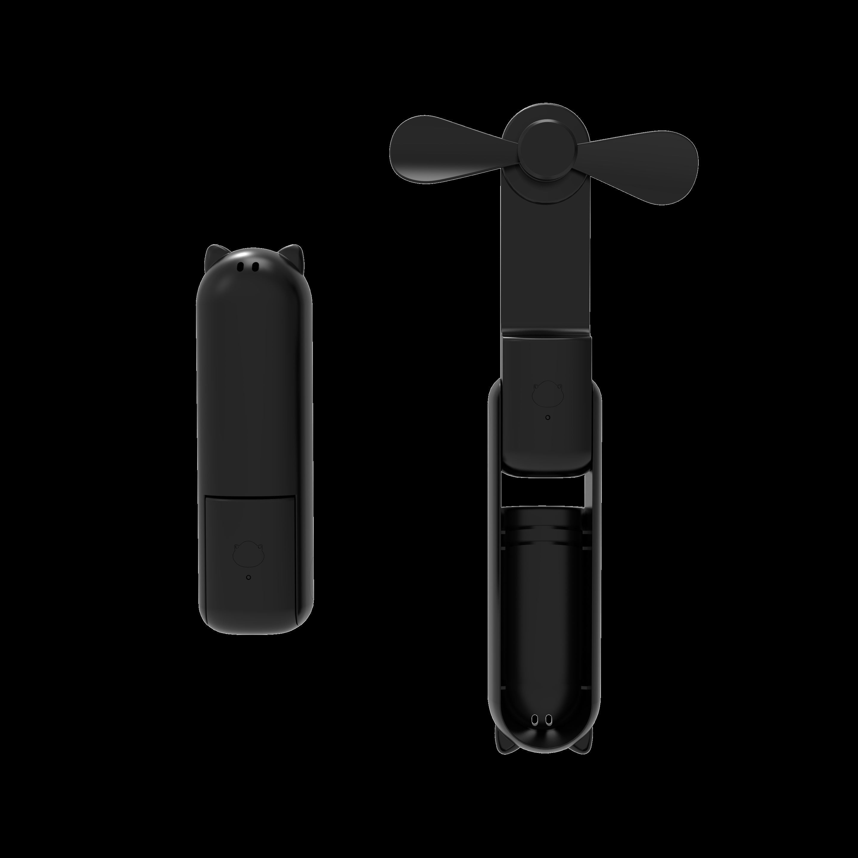 Ventilatore Portatile con Powerbank - Silenzioso ed Efficiente per Viaggiare