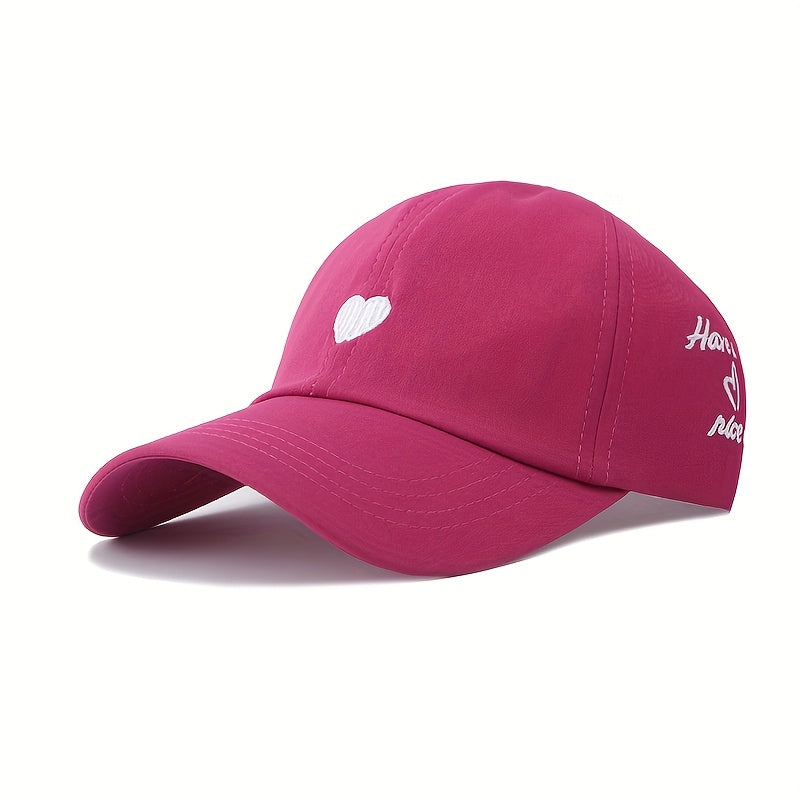 Cappello da Baseball per Donne con Apertura per Codino – Leggero e Traspirante