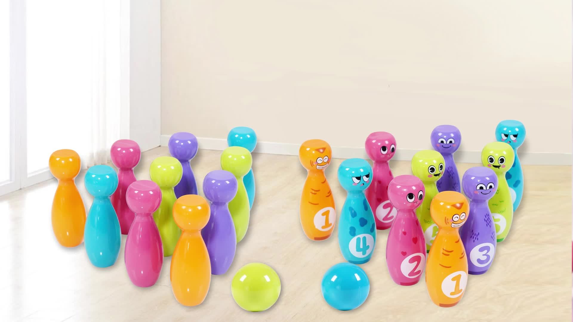 Set di Bowling per Bambini Allegro - Per Divertimento e Sviluppo