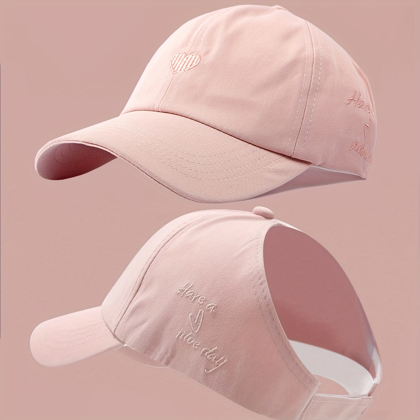 Cappello da Baseball per Donne con Apertura per Codino – Leggero e Traspirante