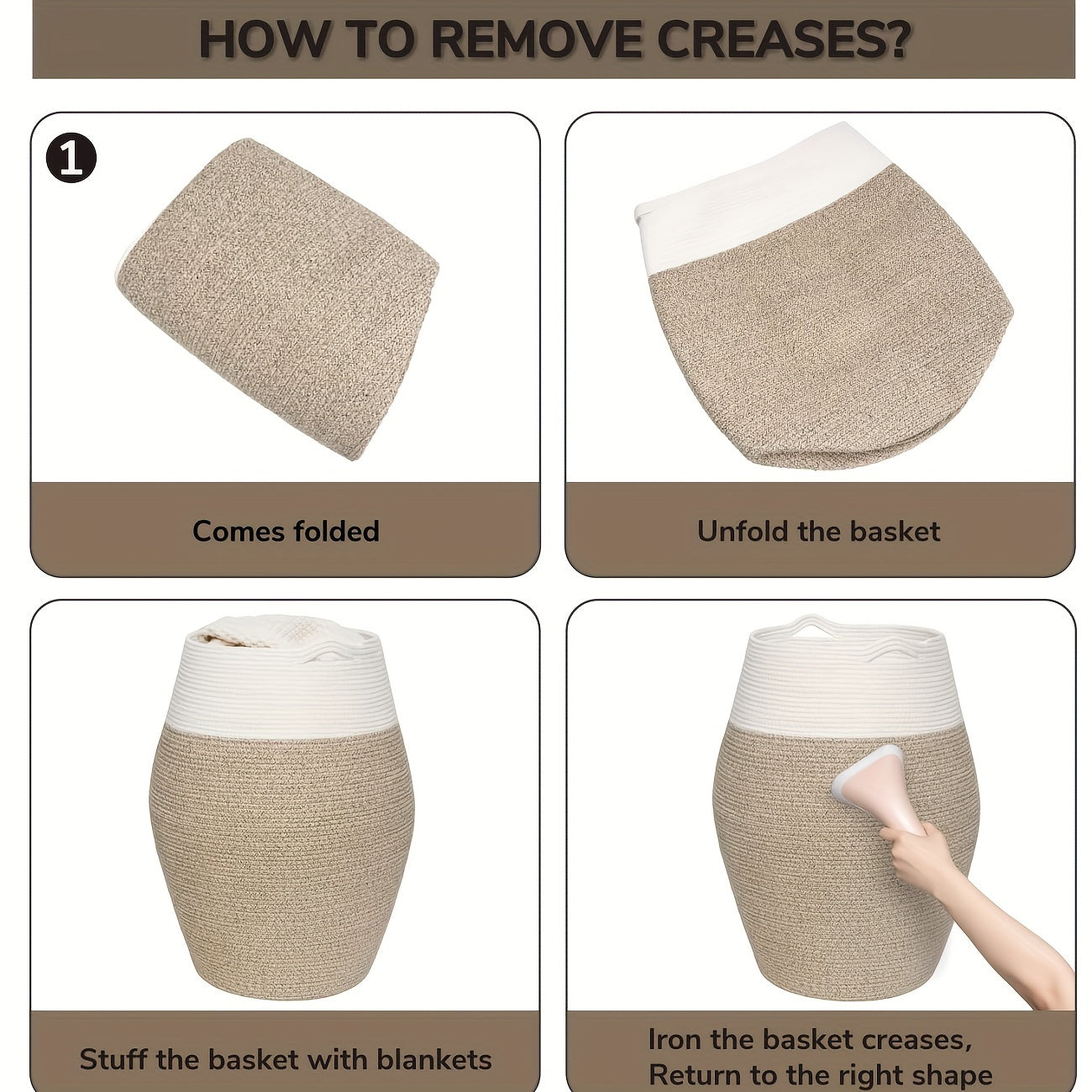 Cesto della Biancheria in Vimini Grande – Pratico ed Elegante per Ogni Lavanderia