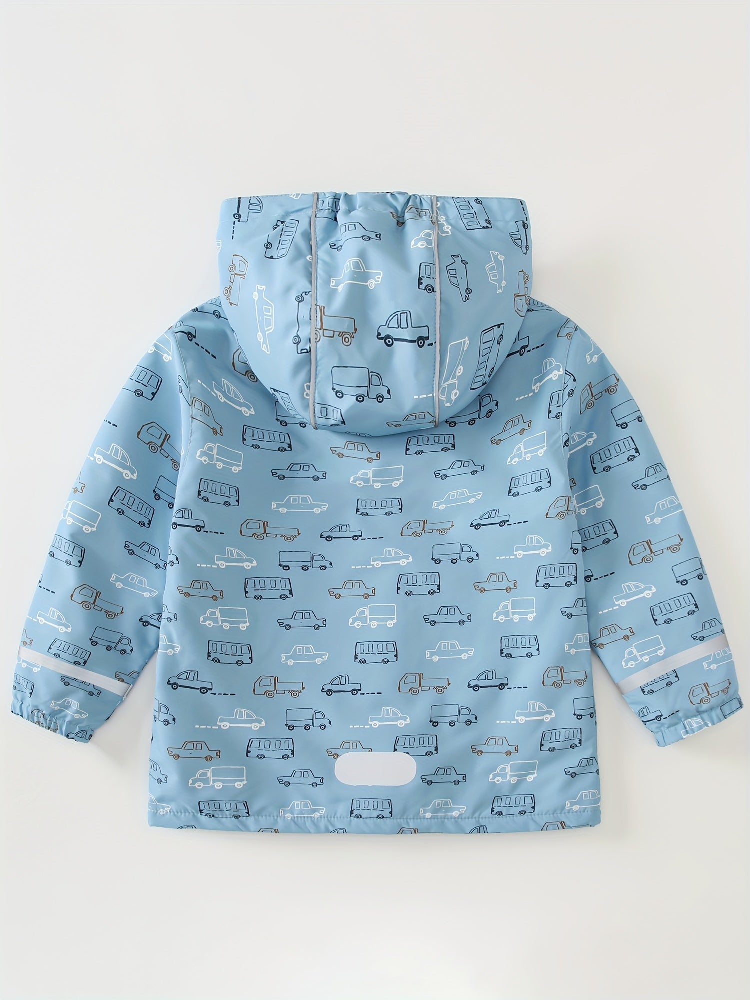 Giacca in Fleece per Ragazzi con Tema Auto – Giacca Impermeabile e Antivento per Esterni