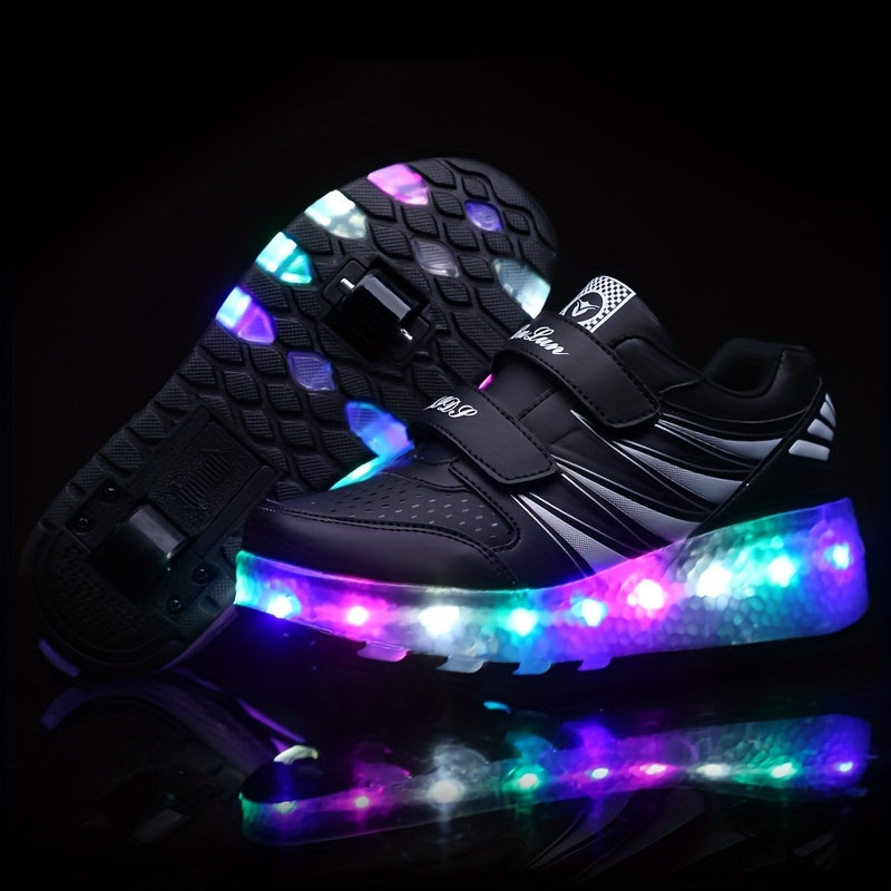 LightYoung Sneakers Roller Illuminate - Per Bambini che Amano Muoversi