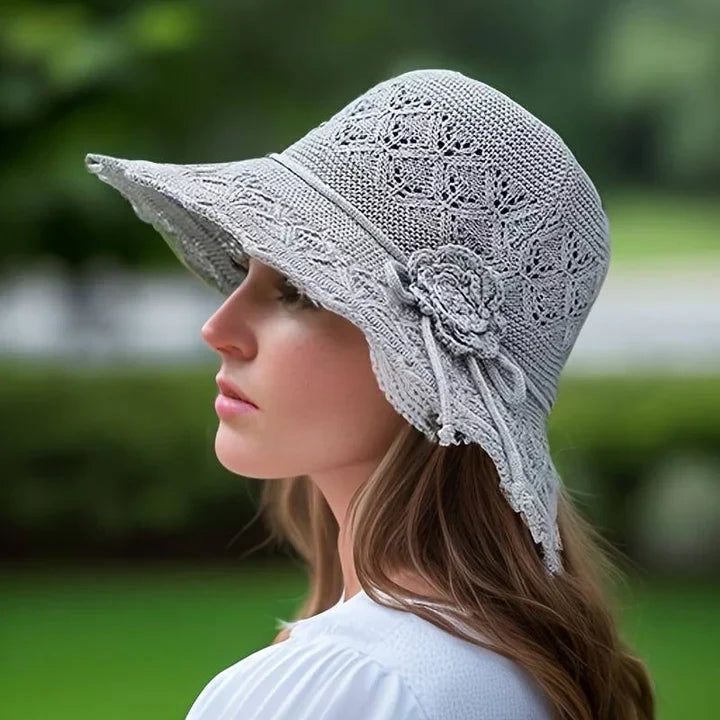 Cappello da Sole Morbido Luna – Comfort ed Eleganza per Giornate Soleggiate