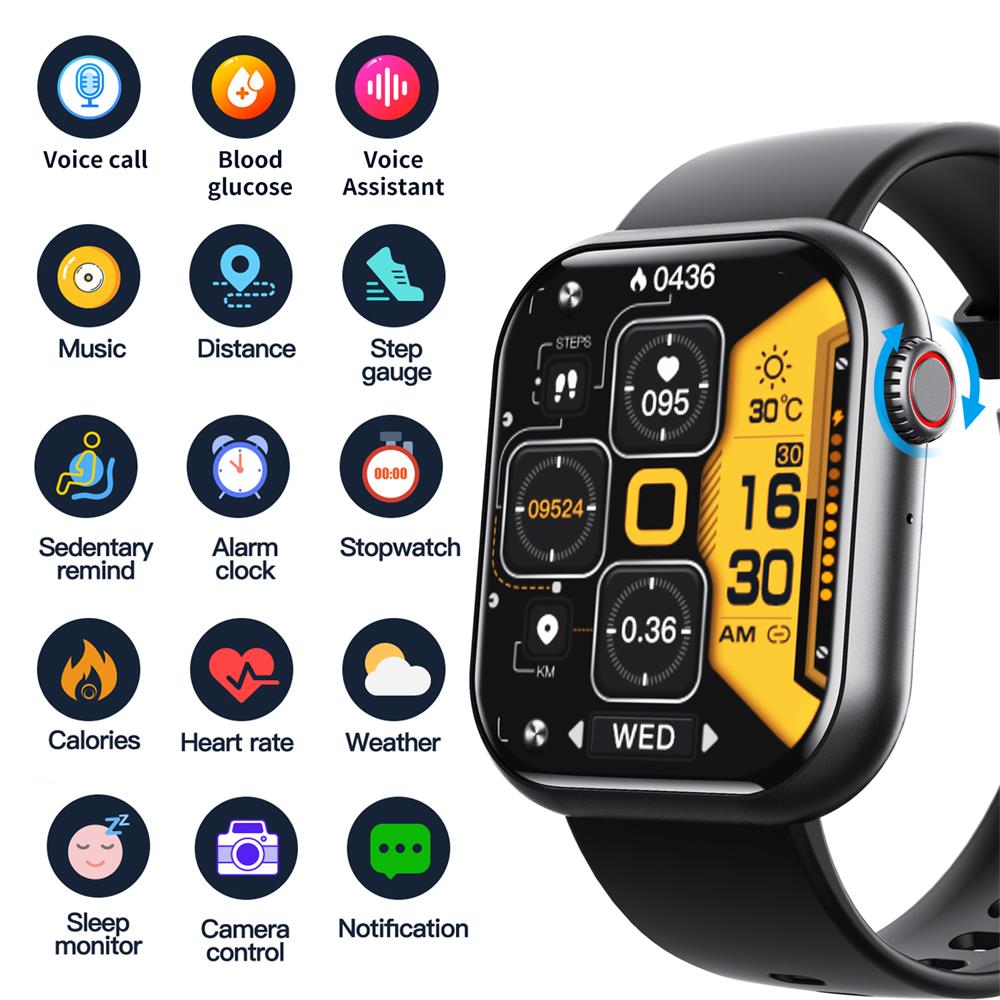 Smart Health Pro Smartwatch – Orologio Completo per Salute e Fitness