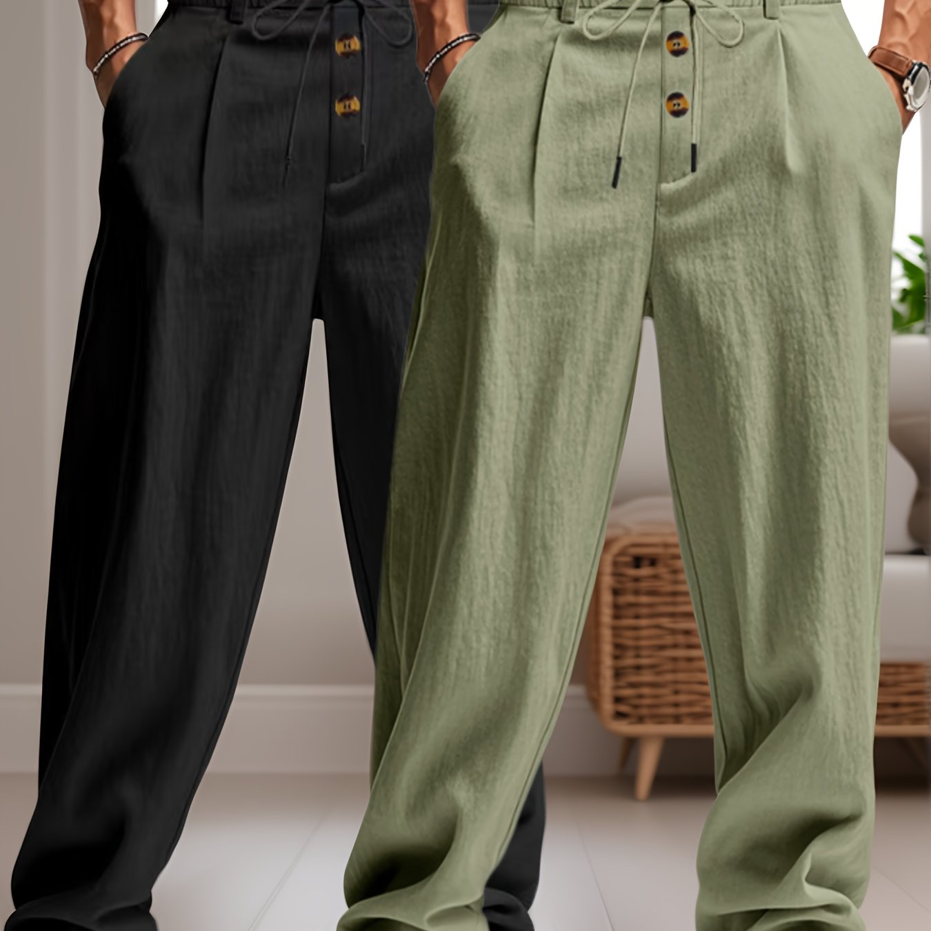 Set di Pantaloni Relaxed Luxe - Comfort e Stile Senza Compromessi