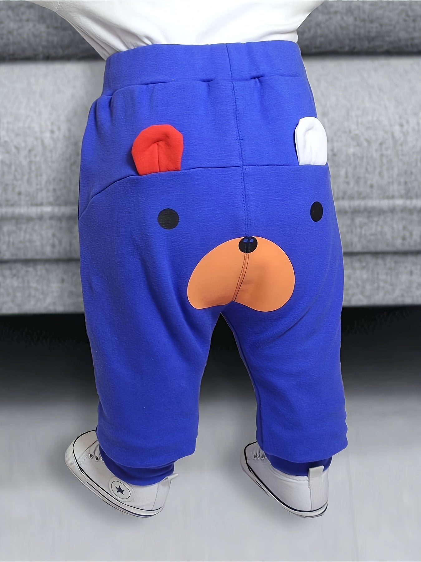 Pantaloni Jogging con Orsetti per Bambini – Ideali per Avventure all'Aria Aperta in Primavera e Autunno