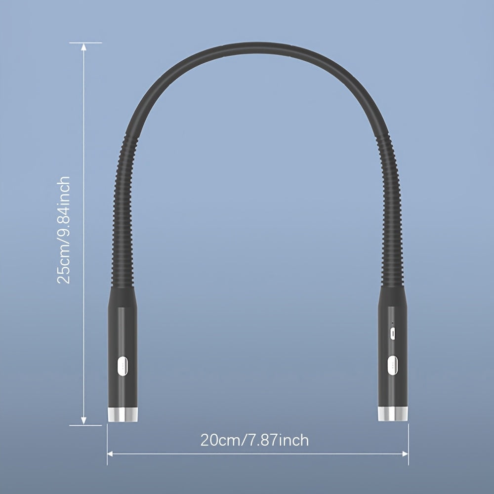 FlexLight Lampada da collo – Luce Confortevole e Regolabile per Ogni Attività