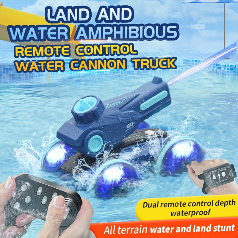 SplashRider Camionetta RC Amfibio con Canone d'Acqua – Divertimento Spruzzante
