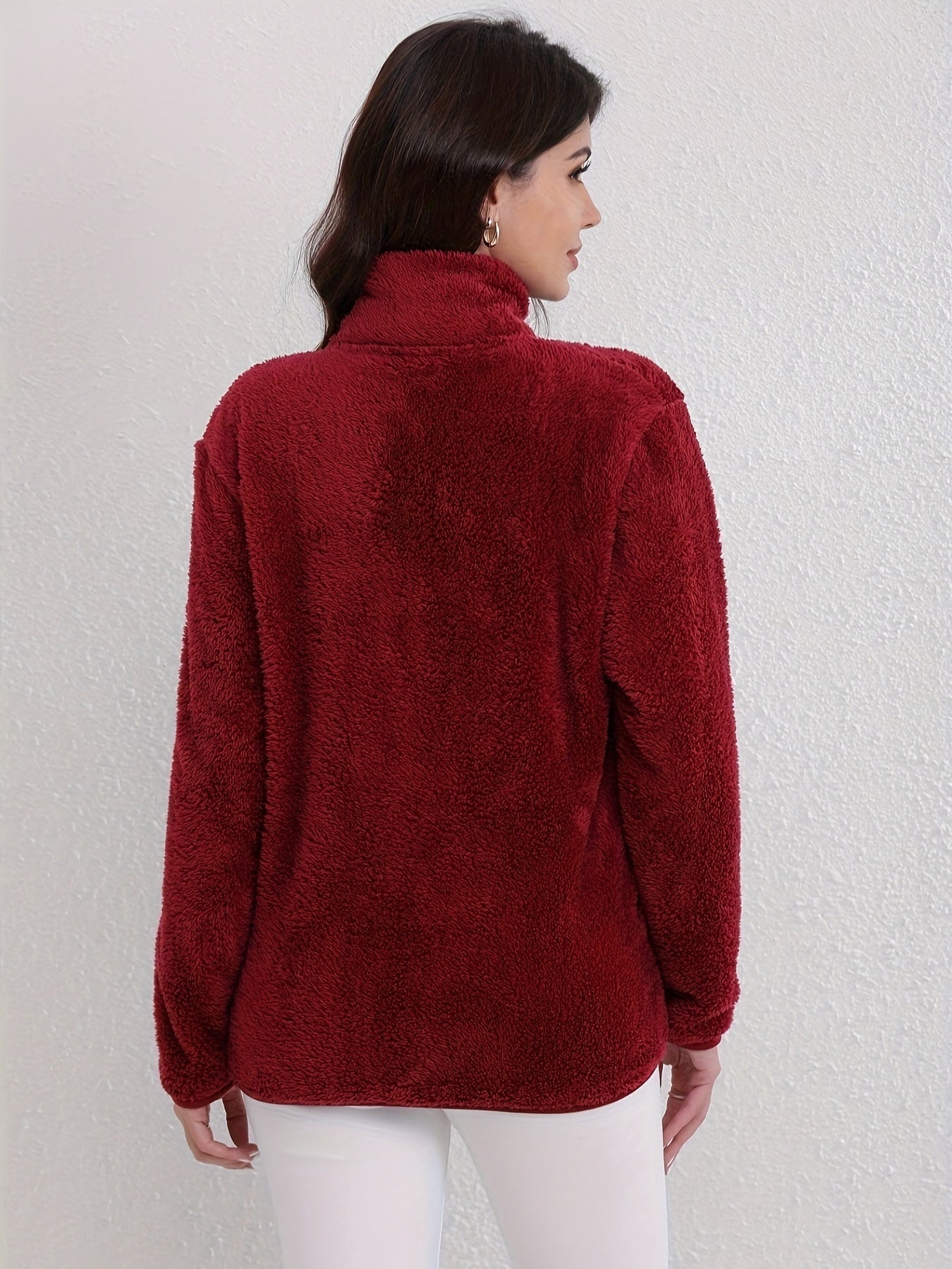 Giacca in Fleece Teddy Sanne - Morbida e Confortevole per i Giorni Freddi