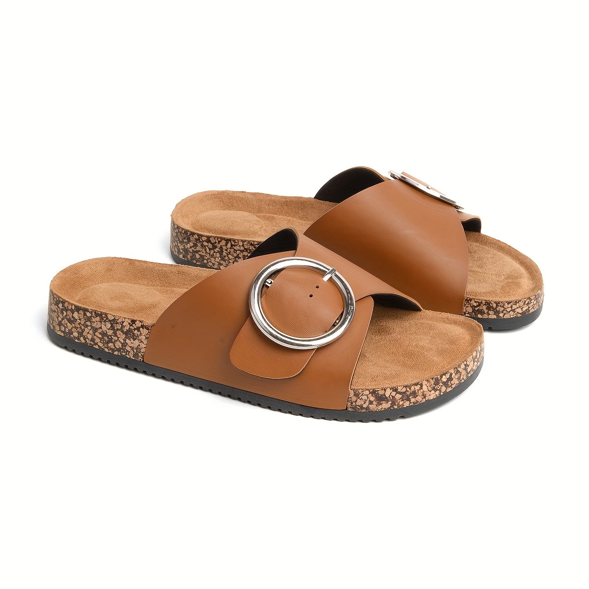 Sandali da Donna Moderni con Fibbia Metallica – Confortevoli e Stilosissimi per Ogni Stagione