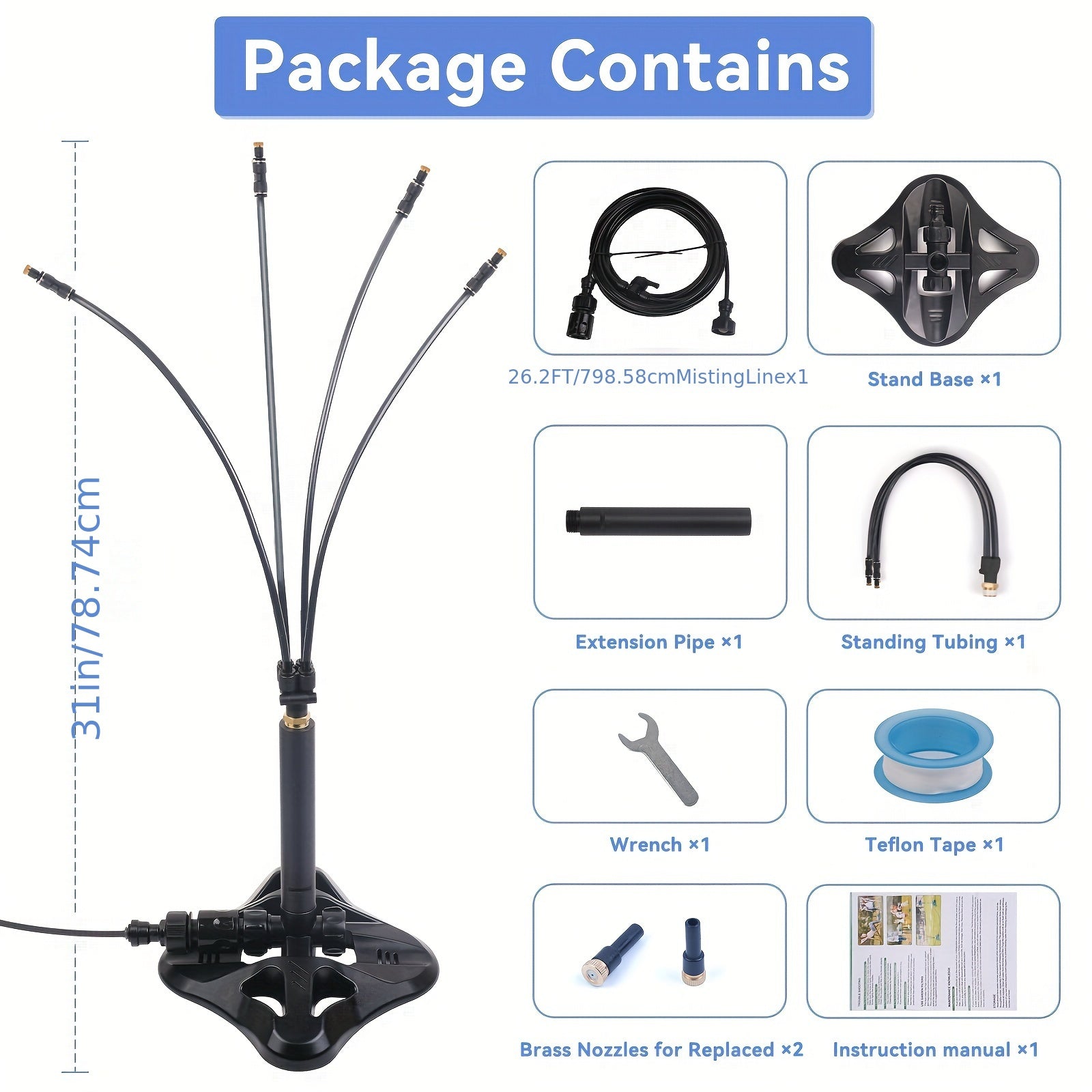 Sistema di Raffreddamento CoolMist – Rinfrescati all'Aperto