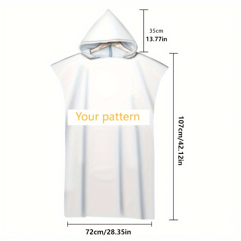 Stitch Microfibra Accappatoio con Cappuccio – Asciugatura Rapida e Adatto per Interni ed Esterni