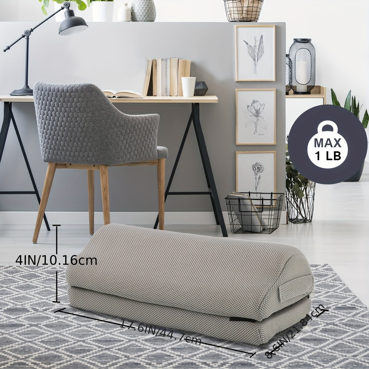 ErgoFoam Poggiapiedi – Relax e Supporto per Ogni Postazione di Lavoro