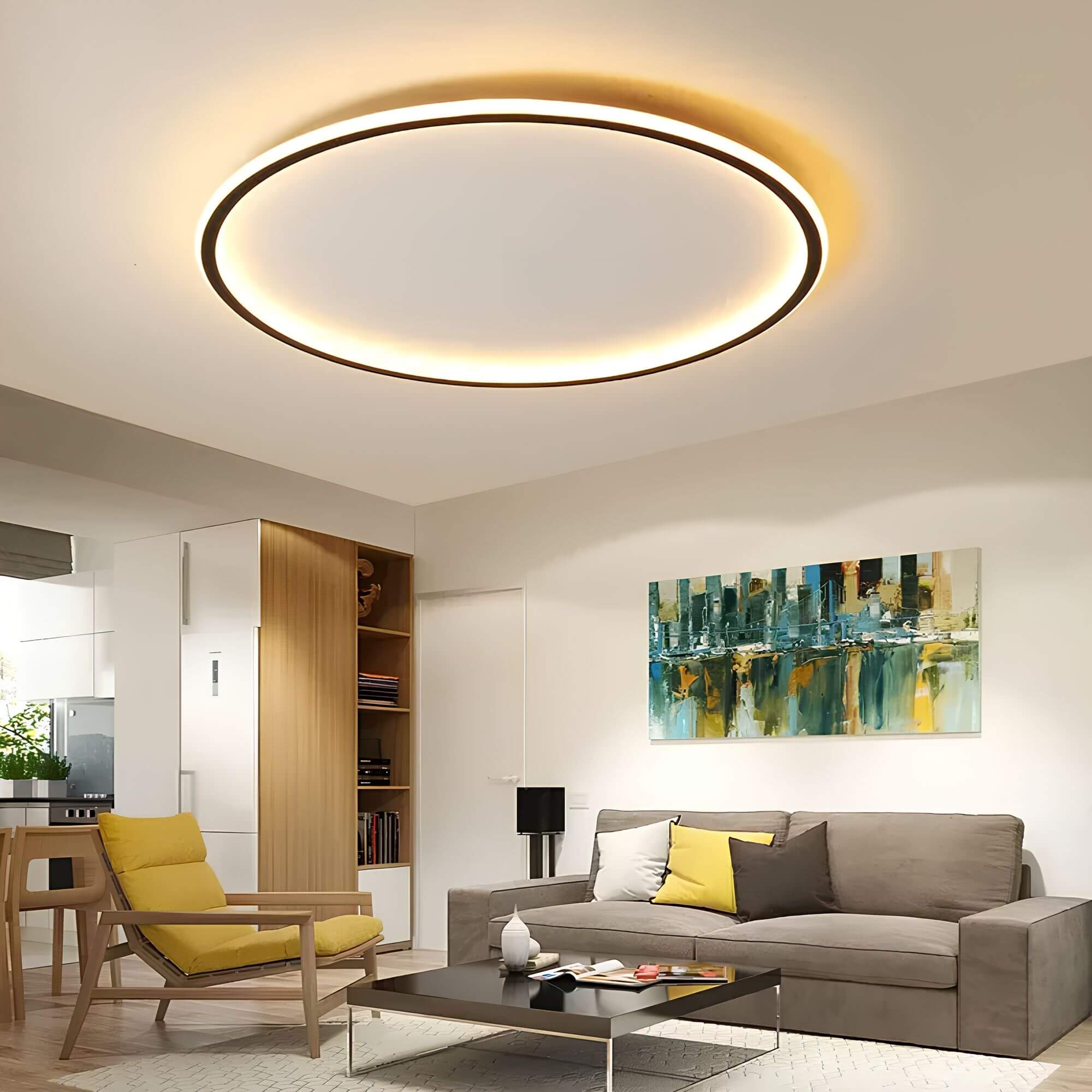 Lampada da Soffitto LED Aurora Globe - Illuminazione Elegante per Ogni Ambiente