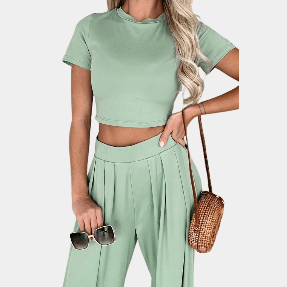 Serena - Set di Abbigliamento Luxe a Due Pezzi per Donne