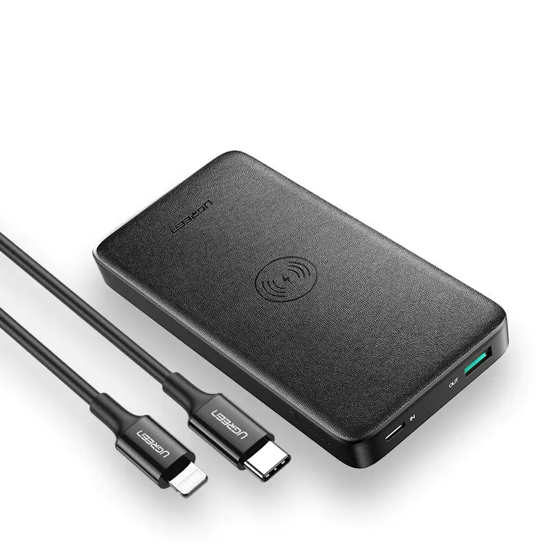 Caricabatterie Wireless Powerbank – 10.000mAh Doppia Uscita