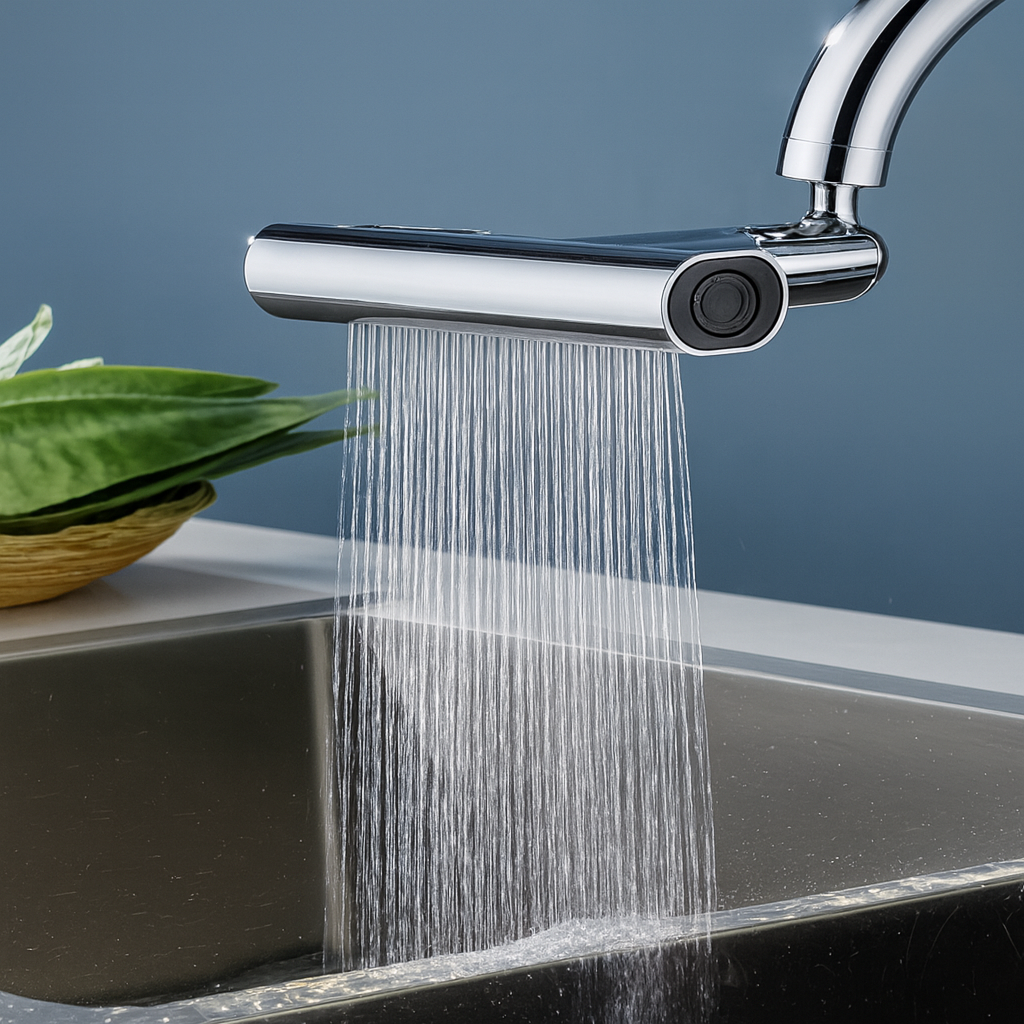 FlexiFlow Attacco per Rubinetto – 4 modalità & rotazione a 360°