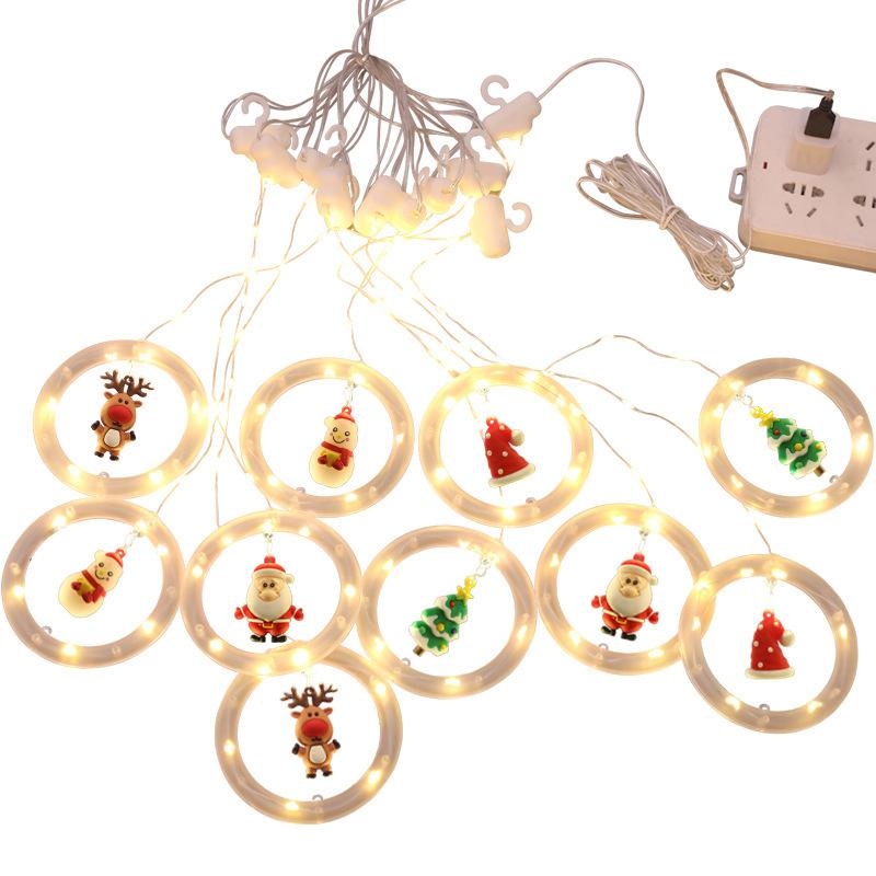 TwinkleJoy Illuminazione Natalizia – Filo LED con Figure Festive