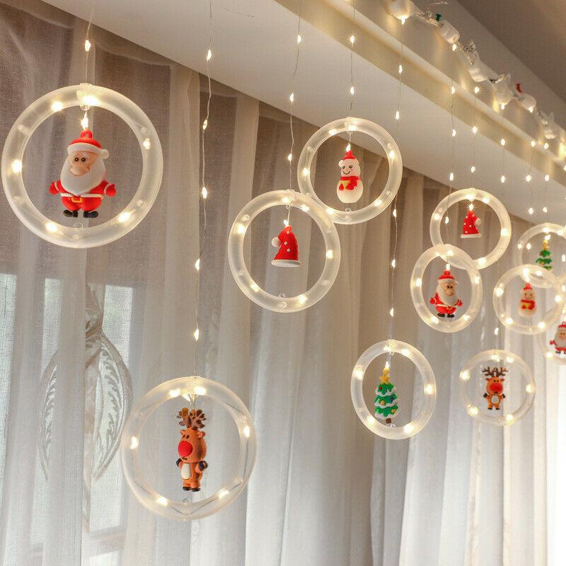 TwinkleJoy Illuminazione Natalizia – Filo LED con Figure Festive