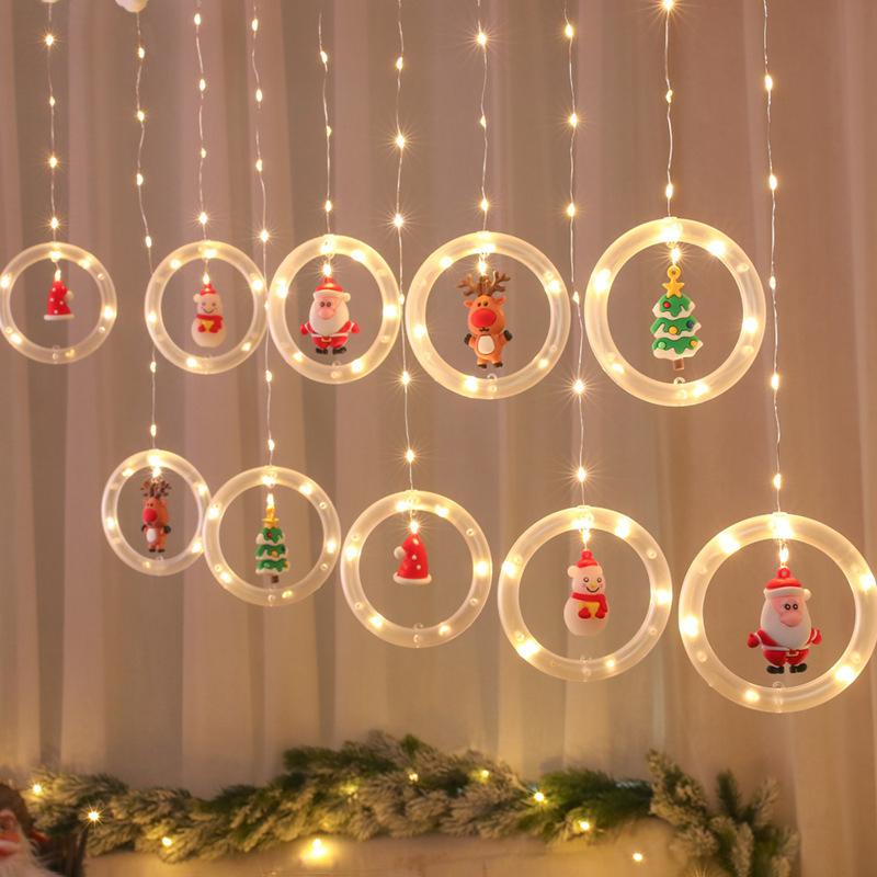 TwinkleJoy Illuminazione Natalizia – Filo LED con Figure Festive