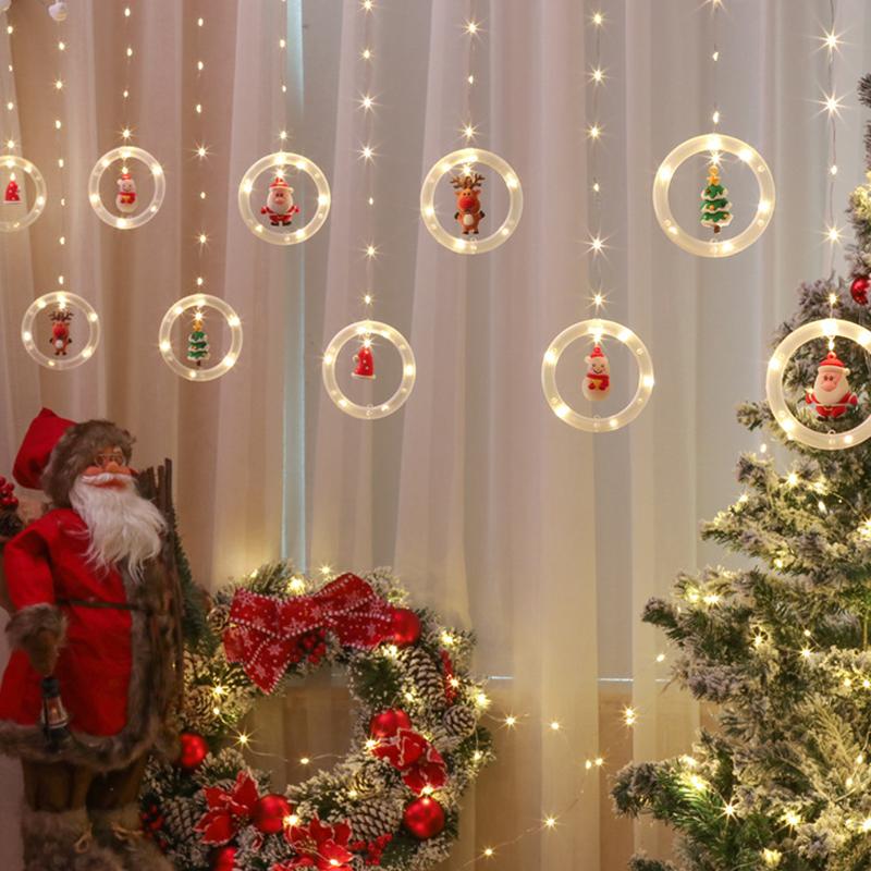 TwinkleJoy Illuminazione Natalizia – Filo LED con Figure Festive