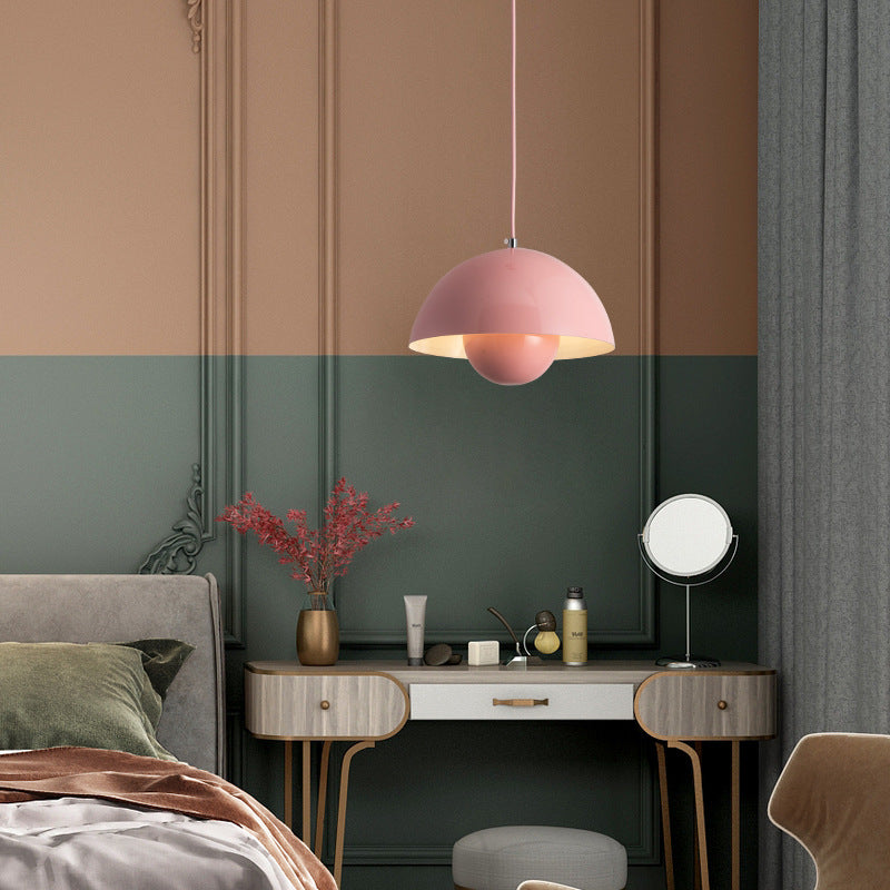 Lampada a Sospensione Nordic Bloom – Design Colorato e Atmosfera Calda