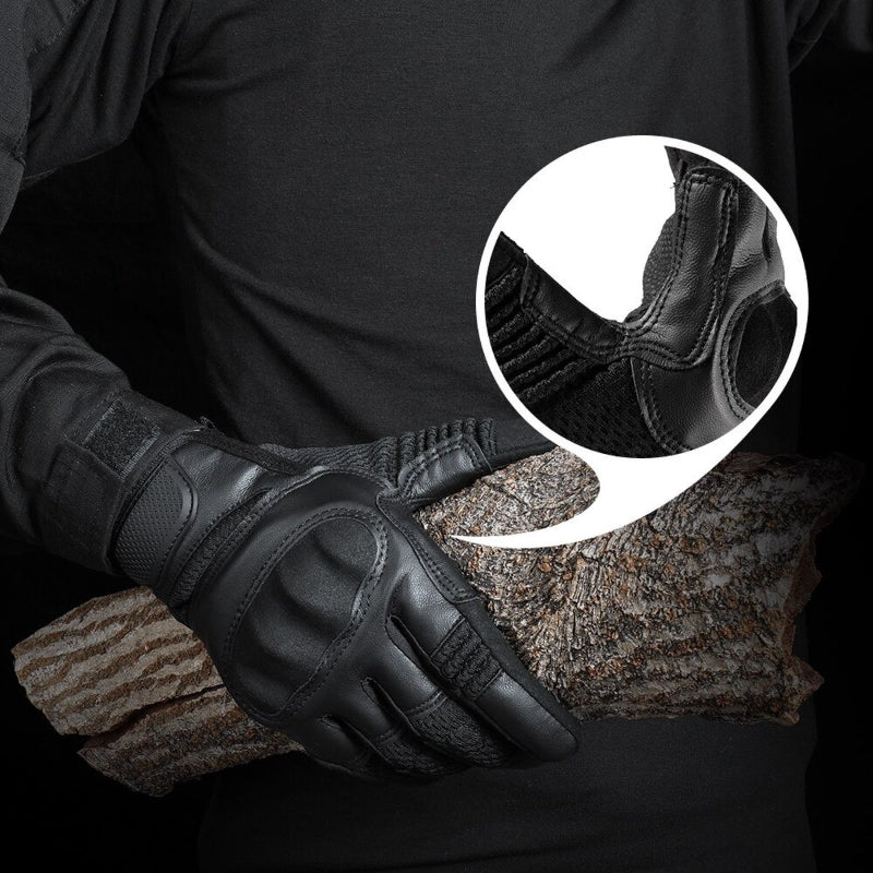 Guanti da Moto AirFlex – Pelle PU Traspirante per Comfort e Sicurezza