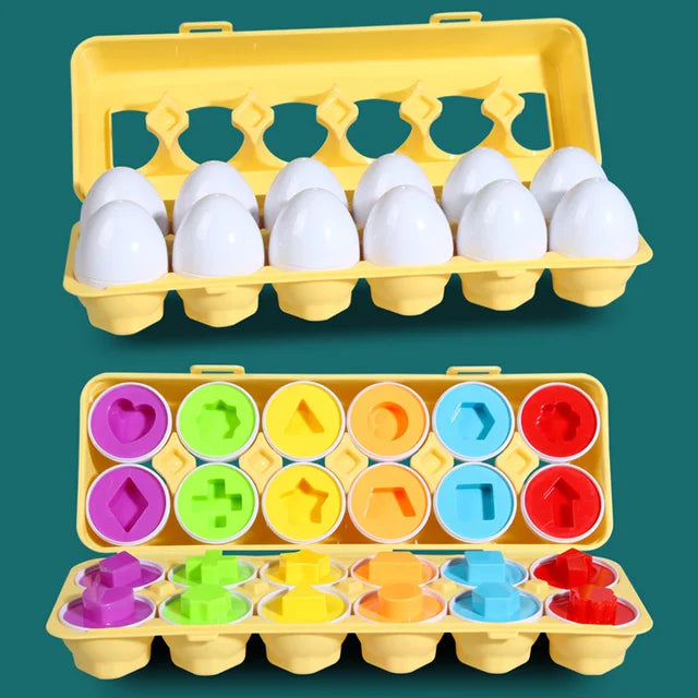 Uova Match Forme – Gioco Educativo per Bambini