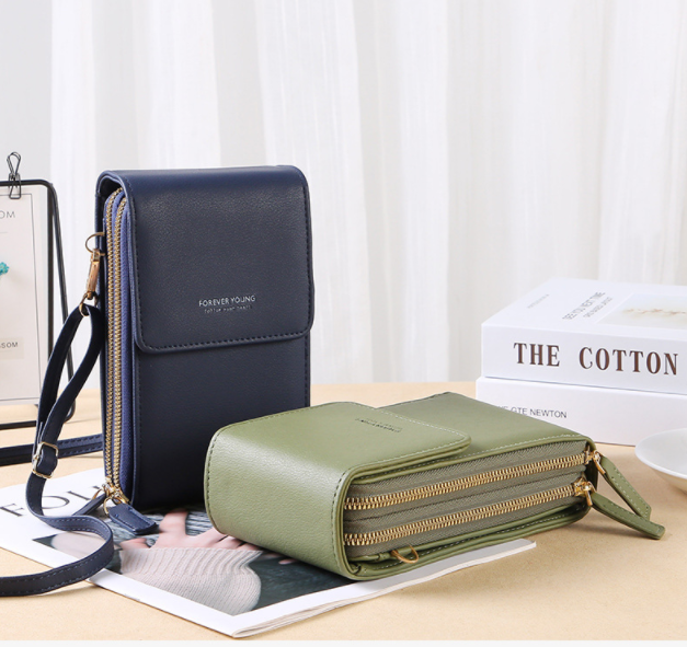 Borsa a Tracolla con Funzione Portafoglio – Compatta per Uso Quotidiano