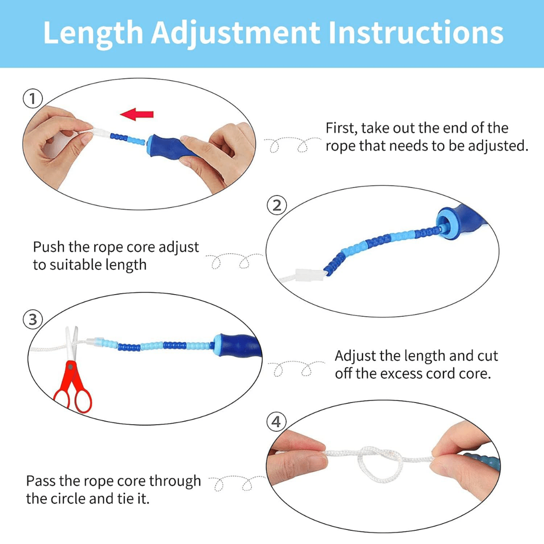 FlexiBead Corda per Saltare – Durevole e Regolabile